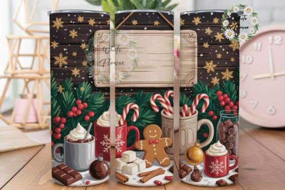 Hot Cocoa Bar Winter Tumbler Wrap Graphics Review